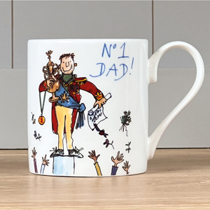 Quentin Blake Number 1 Dad Mug 300ml